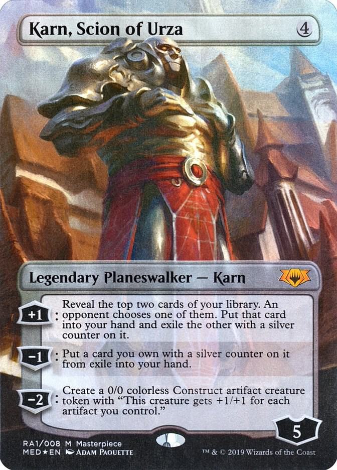 Karn, Scion of Urza 1/24 (Mythic Edition: Ravnica Allegiance)  - Foil | Good Games Modbury
