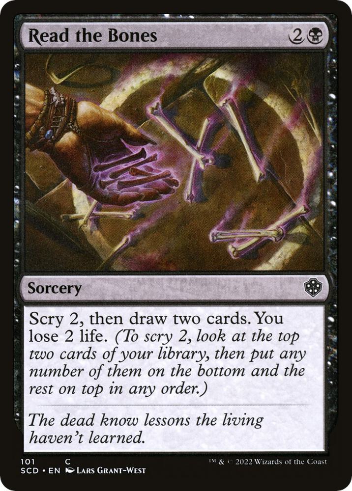 Read the Bones 101/352 (Starter Commander Decks)  | Good Games Modbury