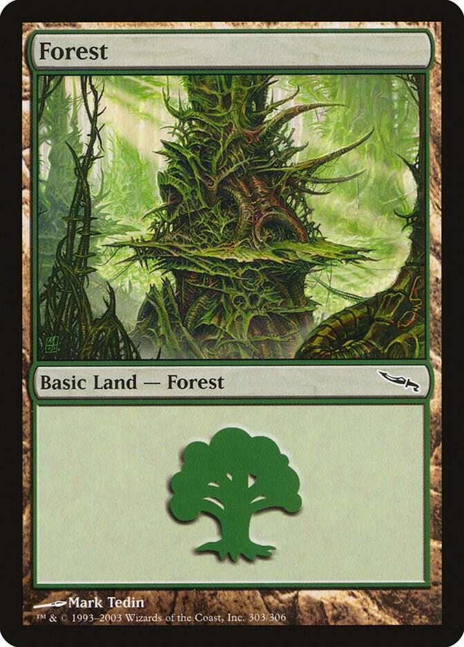 Forest 303/306 (Mirrodin)  | Good Games Modbury