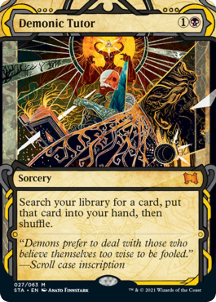 Demonic Tutor 27 (Strixhaven: Mystical Archive)  - Foil | Good Games Modbury