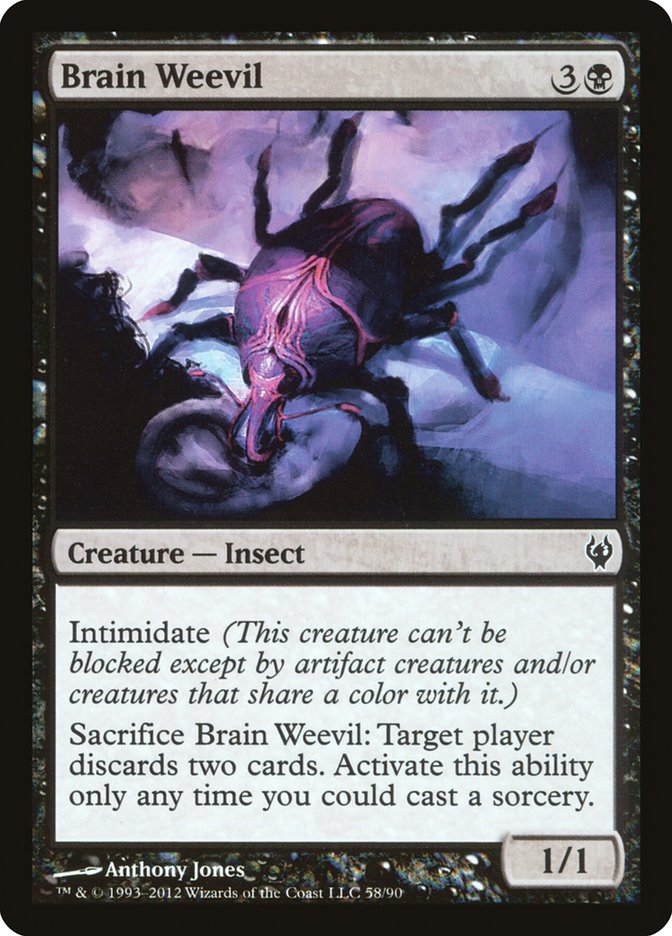 Brain Weevil 58/90 (Duel Decks: Izzet vs. Golgari)  | Good Games Modbury