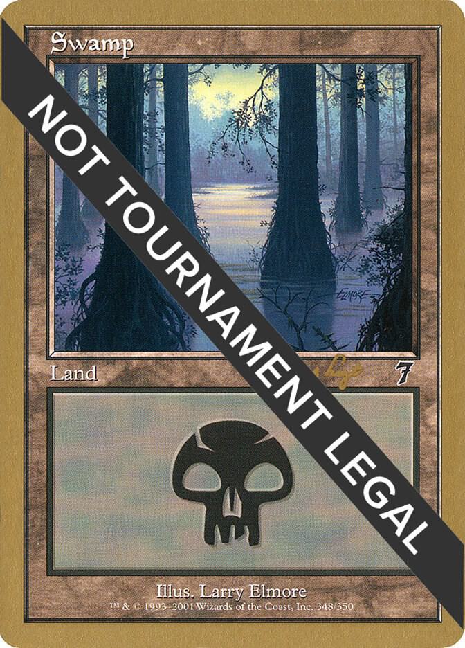 Swamp 348 2001 Tom van de Logt 7ED tvdl348/138 (World Championship Decks)  | Good Games Modbury