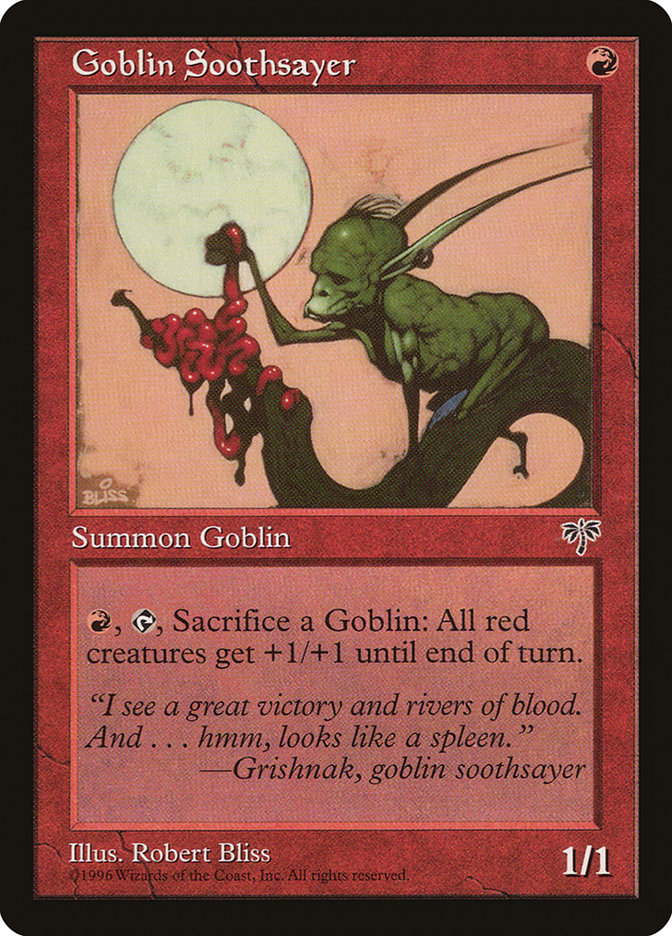 Goblin Soothsayer 179/350 (Mirage)  | Good Games Modbury
