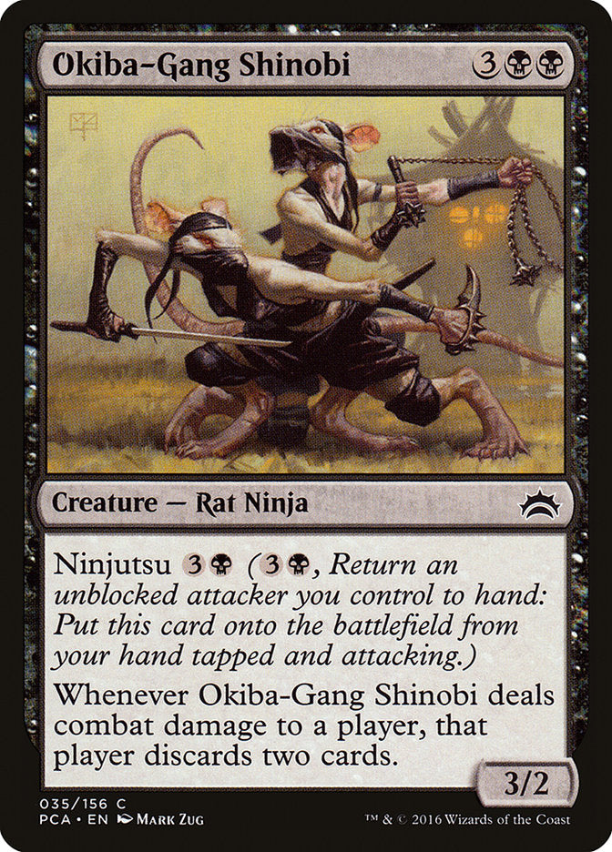 Okiba-Gang Shinobi 35/156 (Planechase Anthology)  | Good Games Modbury