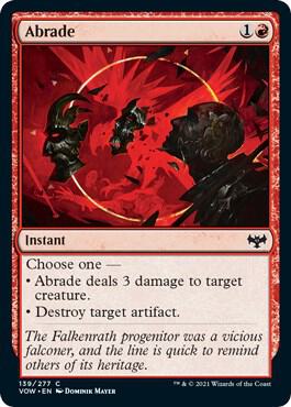 Abrade 139/277 (Innistrad: Crimson Vow)  | Good Games Modbury