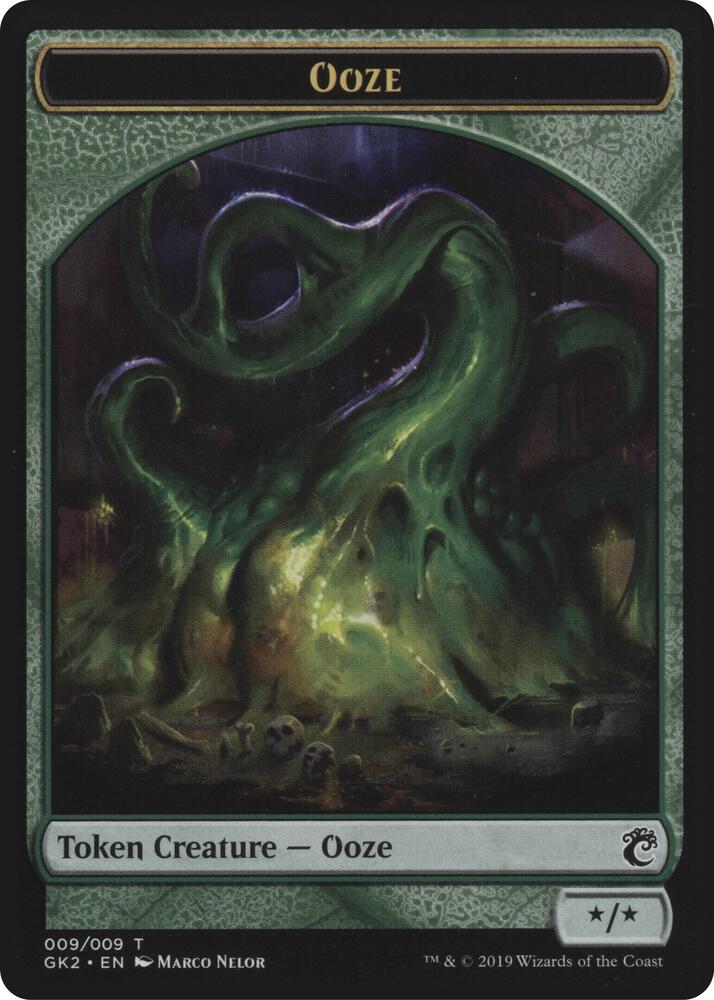 Ooze Frog Lizard Double Sided Token 9 // 6 (Ravnica Allegiance: Guild Kits)  | Good Games Modbury