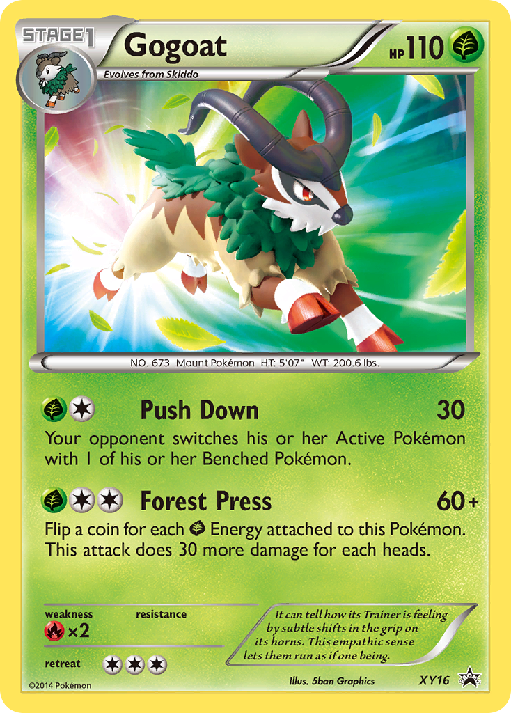 Gogoat (XY16) [XY: Black Star Promos] | Good Games Modbury