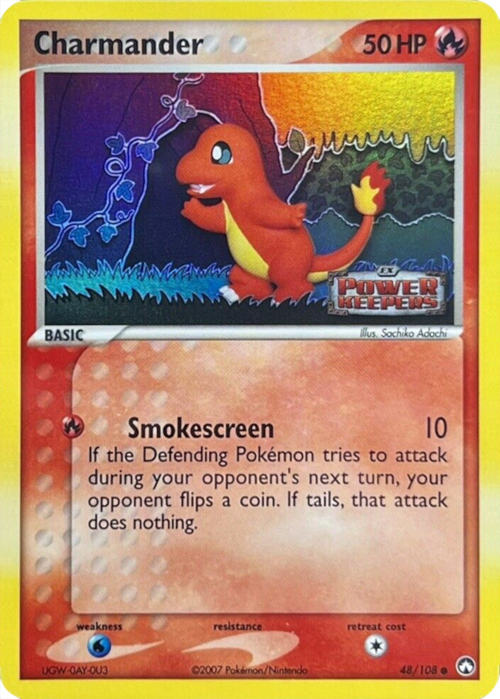 Charmander (48/108) (Stamped) [EX: Power Keepers] | Good Games Modbury