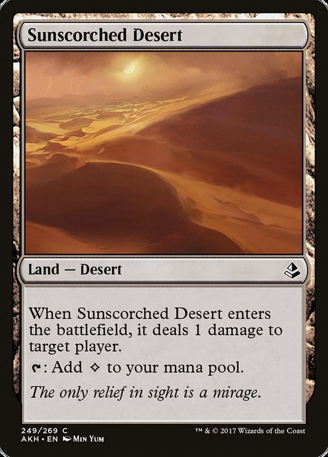 Sunscorched Desert 249 (Amonkhet)  | Good Games Modbury