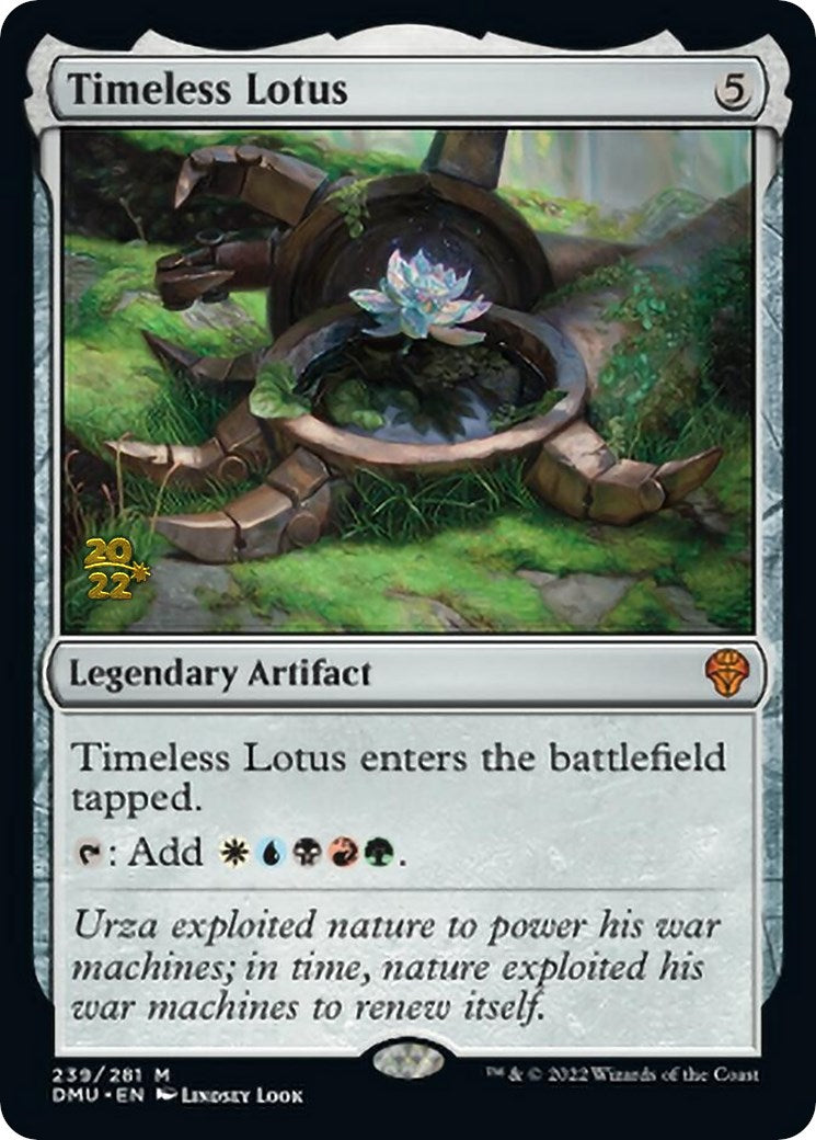 Timeless Lotus [Dominaria United Prerelease Promos] | Good Games Modbury