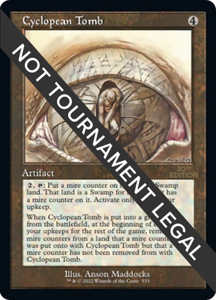 Cyclopean Tomb Retro Frame 533/594 (30th Anniversary Edition)  | Good Games Modbury