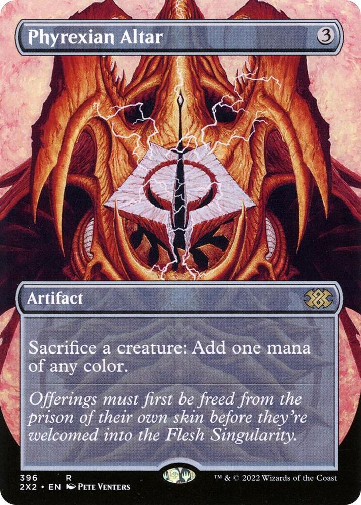 Phyrexian Altar Borderless 396/331 (Double Masters 2022)  | Good Games Modbury