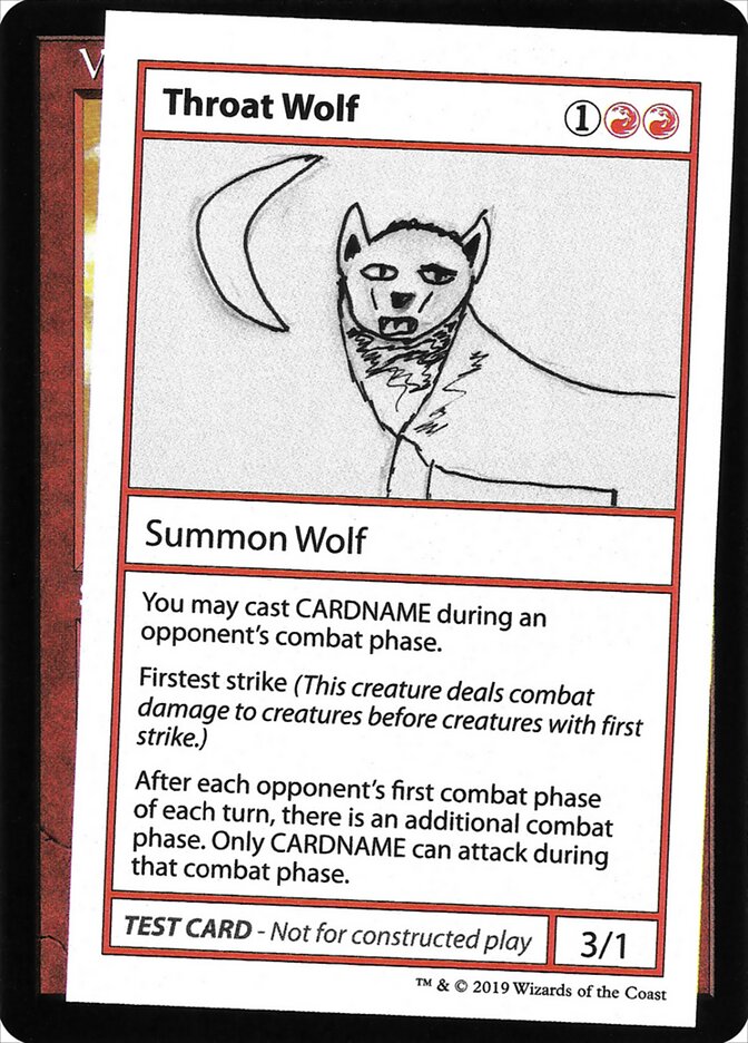 Throat Wolf 65/121 (Mystery Booster: Convention Edition Exclusives)  | Good Games Modbury