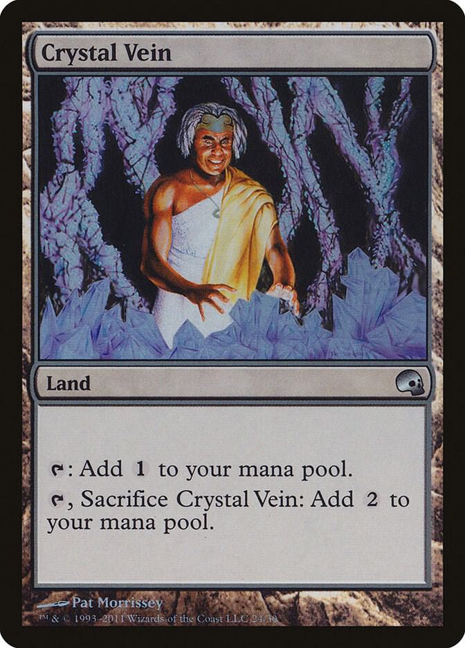 Crystal Vein 24/50 (Premium Deck Series: Graveborn)  - Foil | Good Games Modbury
