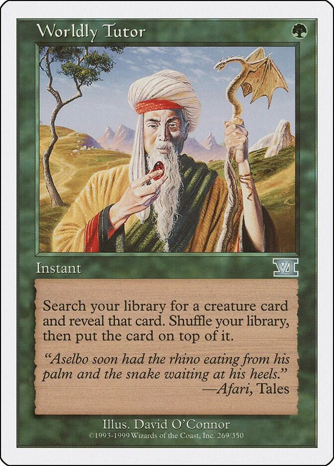 Worldly Tutor 269/350 (Classic Sixth Edition)  | Good Games Modbury