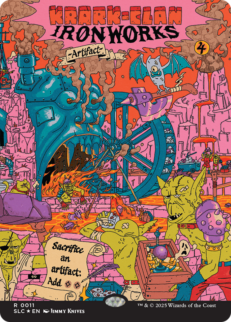 Krark-Clan Ironworks (Halo Foil) [Secret Lair Countdown Kit] | Good Games Modbury