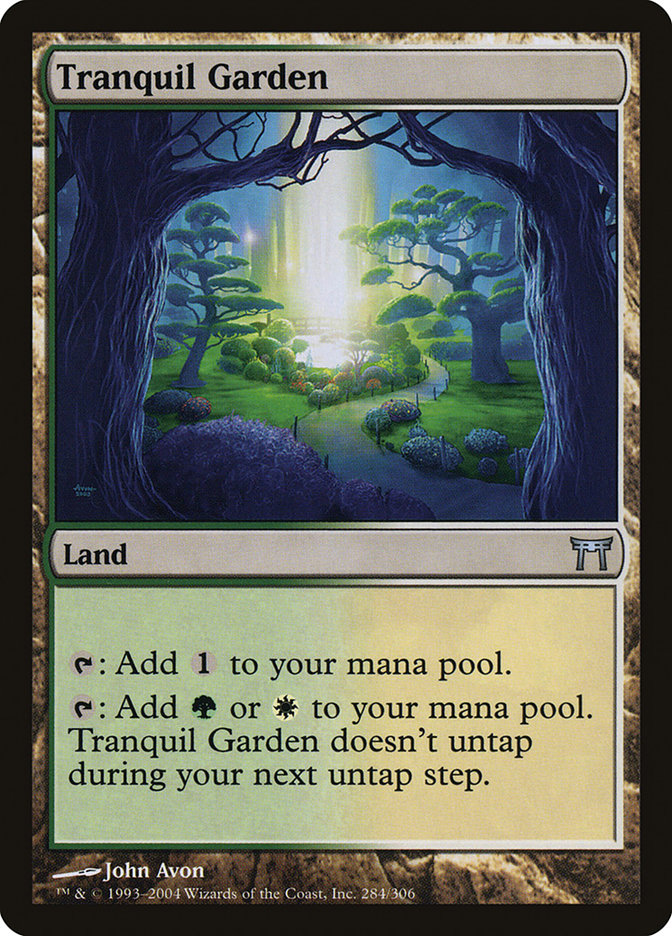 Tranquil Garden 284/306 (Champions of Kamigawa)  | Good Games Modbury