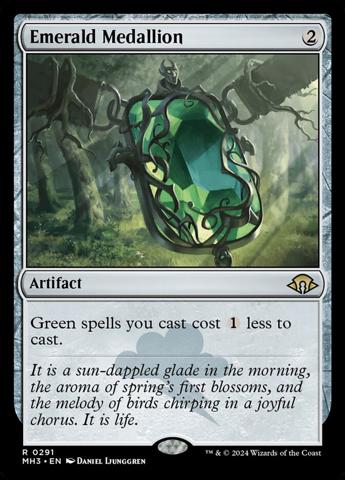 Emerald Medallion 291 (Modern Horizons 3)  - Foil | Good Games Modbury