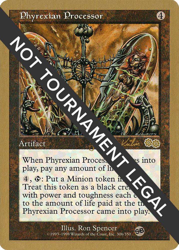 Phyrexian Processor 2000 Janosch Kuhn USG SB jk306sb/117 (World Championship Decks)  | Good Games Modbury