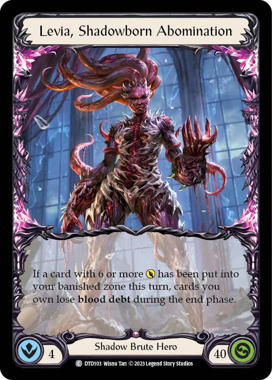 Levia, Shadowborn Abomination [DTD103] (Dusk Till Dawn) | Good Games Modbury