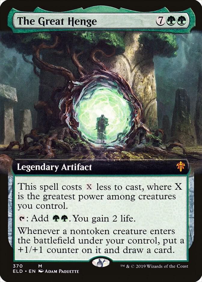 The Great Henge 370/269 (Throne of Eldraine)  - Extended Art | Good Games Modbury