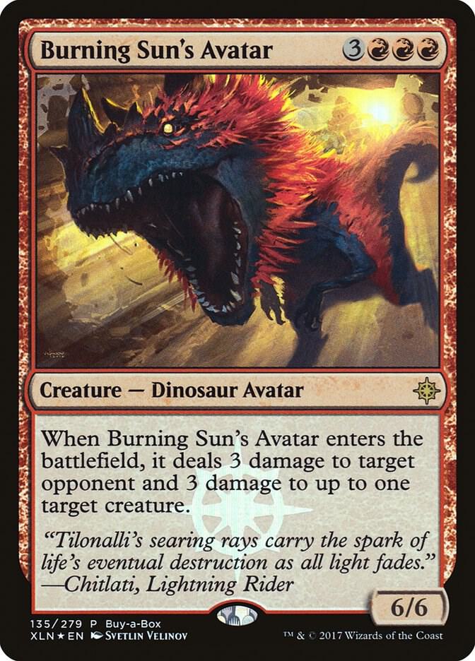 Burning Sun's Avatar 135/279 (Buy-A-Box Promos)  - Foil | Good Games Modbury