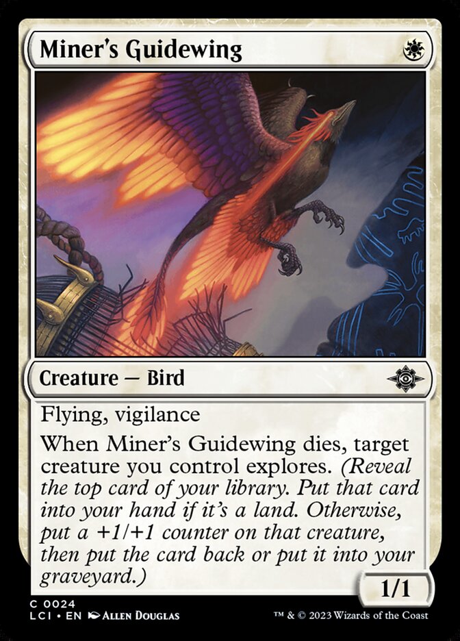 Miner's Guidewing 24/291 (The Lost Caverns of Ixalan)  | Good Games Modbury