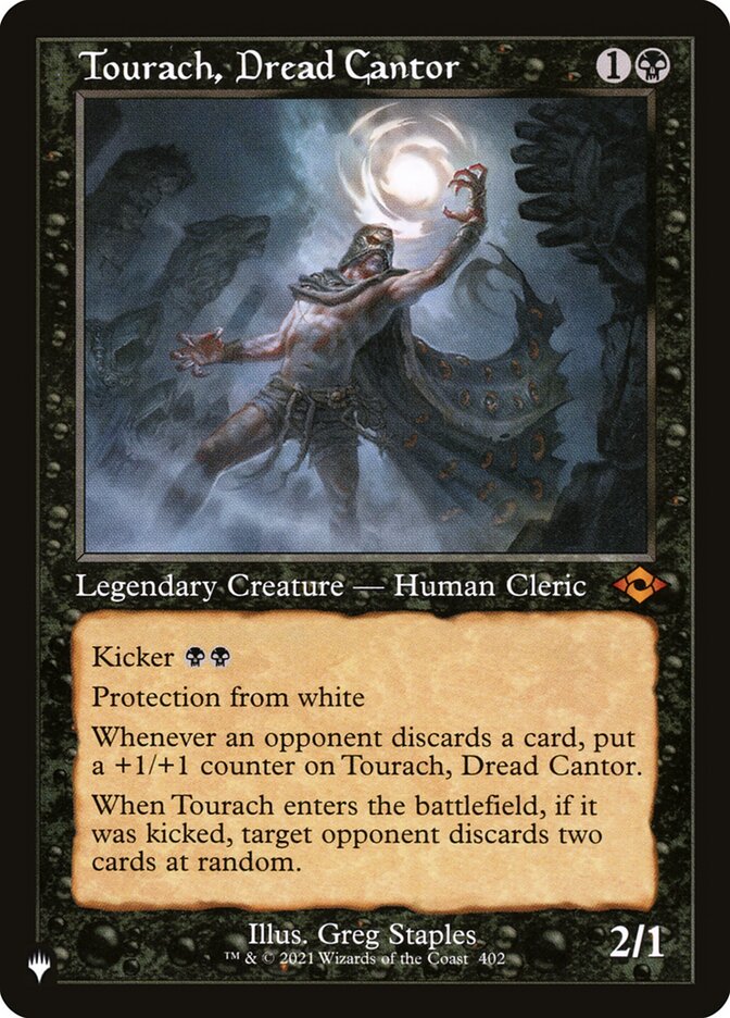 Tourach, Dread Cantor [The List] | Good Games Modbury