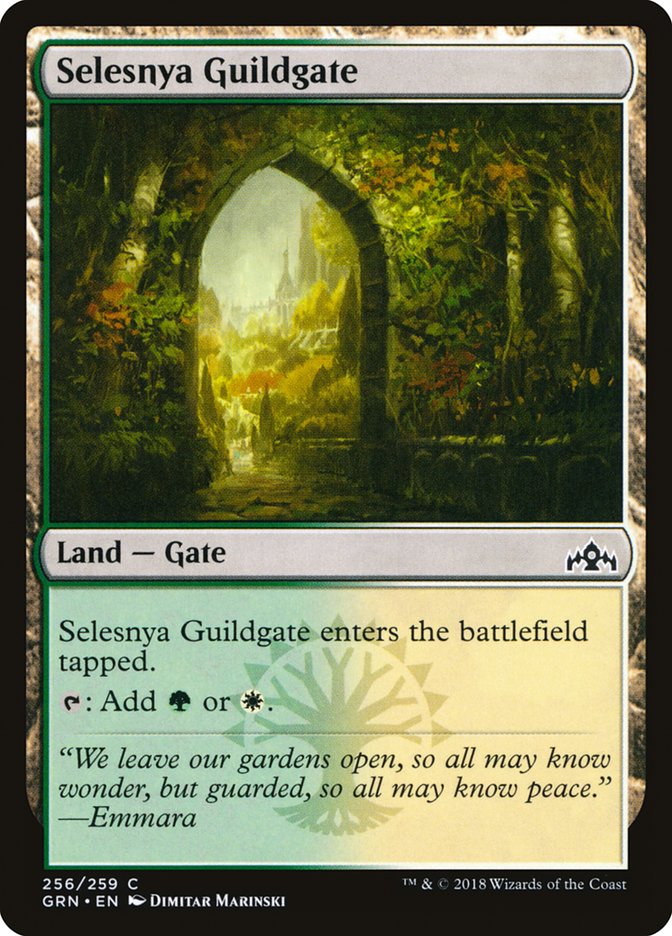 Selesnya Guildgate (256/259) [Guilds of Ravnica] | Good Games Modbury