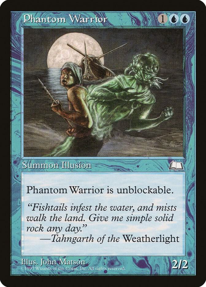 Phantom Warrior 48/167 (Weatherlight)  | Good Games Modbury