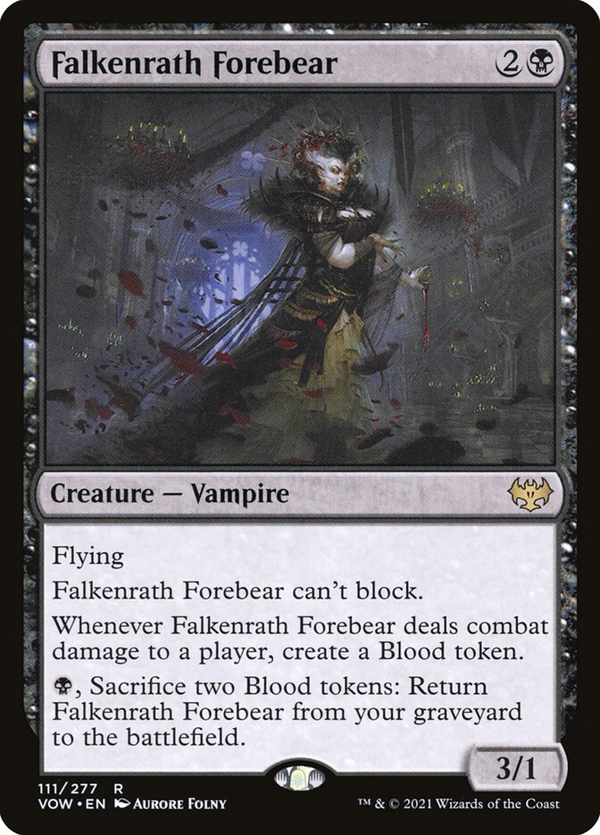 Falkenrath Forebear 111/277 (Innistrad: Crimson Vow)  | Good Games Modbury