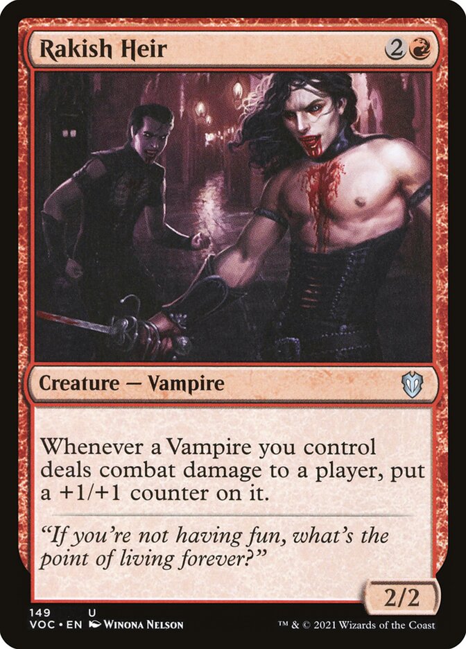 Rakish Heir 149/38 (Commander: Innistrad: Crimson Vow)  | Good Games Modbury