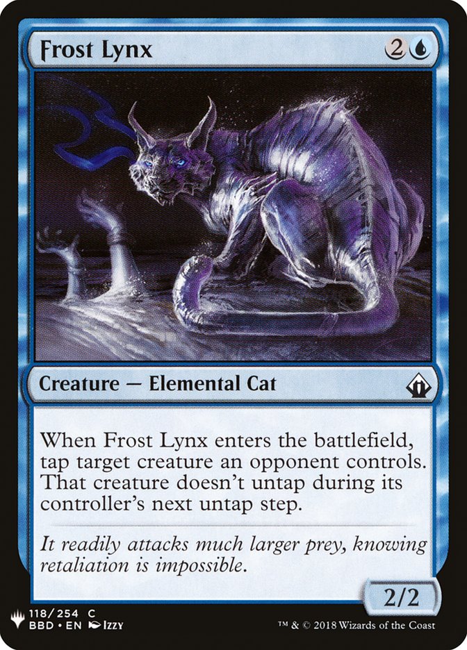Frost Lynx [Mystery Booster] | Good Games Modbury