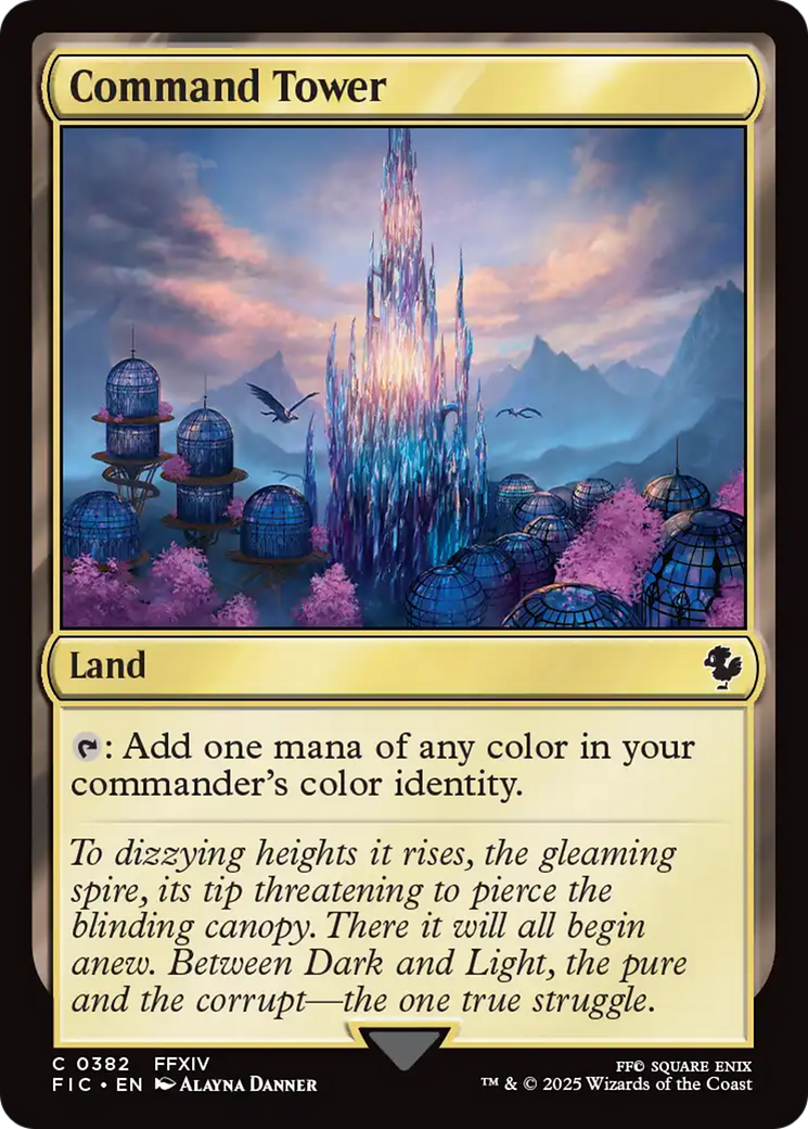 Command Tower (0382) [FINAL FANTASY Commander] | Good Games Modbury