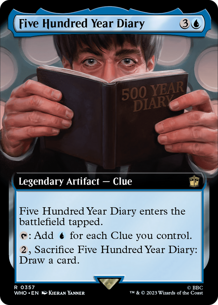 Five Hundred Year Diary (Extended Art) [Doctor Who] | Good Games Modbury