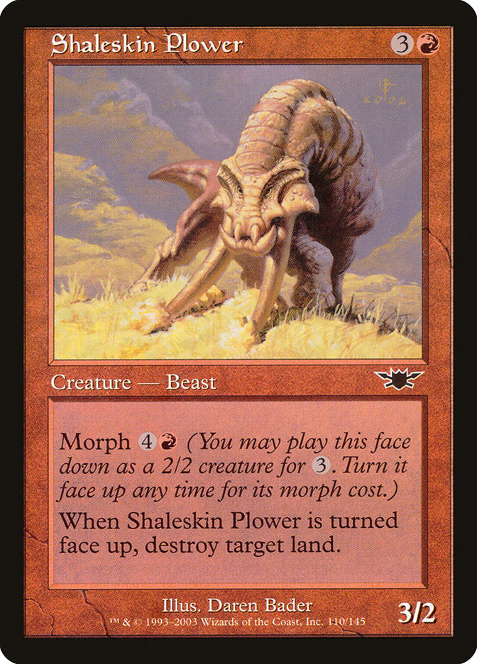 Shaleskin Plower 110/145 (Legions)  - Foil | Good Games Modbury