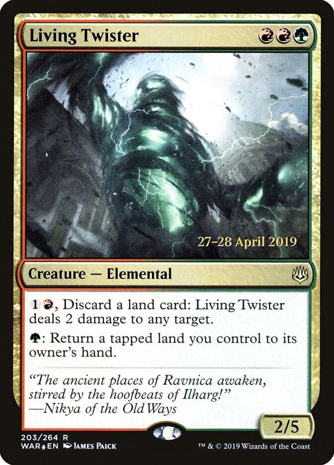 Living Twister 203s/176 (Prerelease Cards)  - Foil | Good Games Modbury