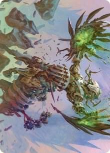 Botanical Brawler Art Card 43 (Art Series: March of the Machine)  | Good Games Modbury