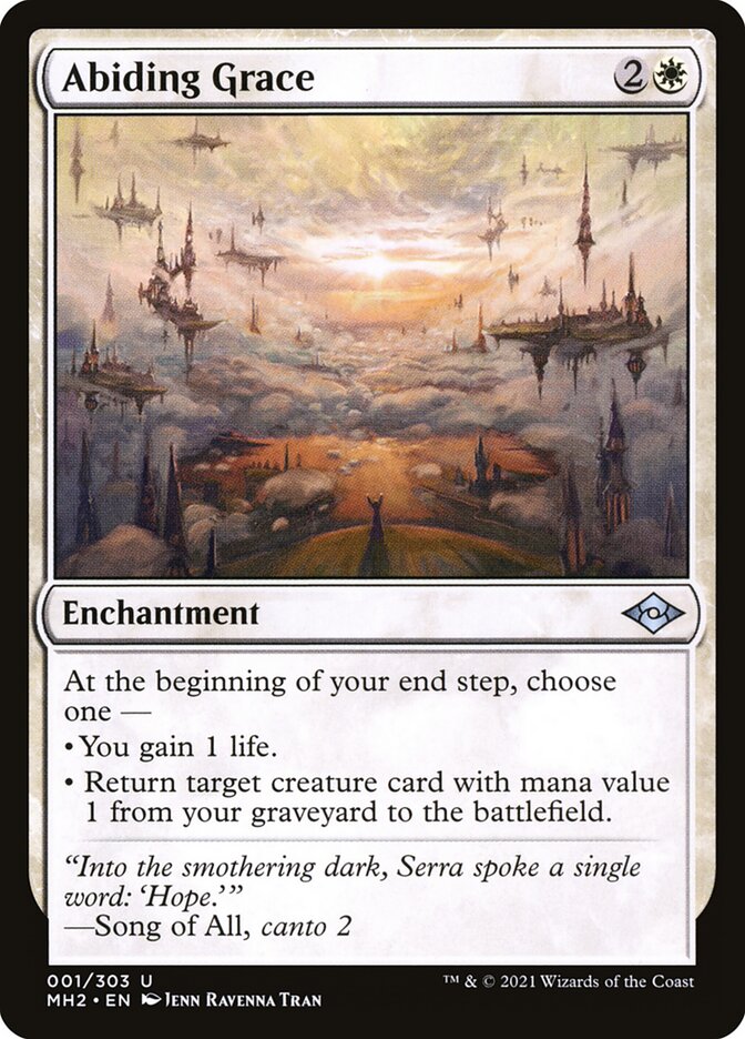Abiding Grace 1/303 (Modern Horizons 2)  | Good Games Modbury