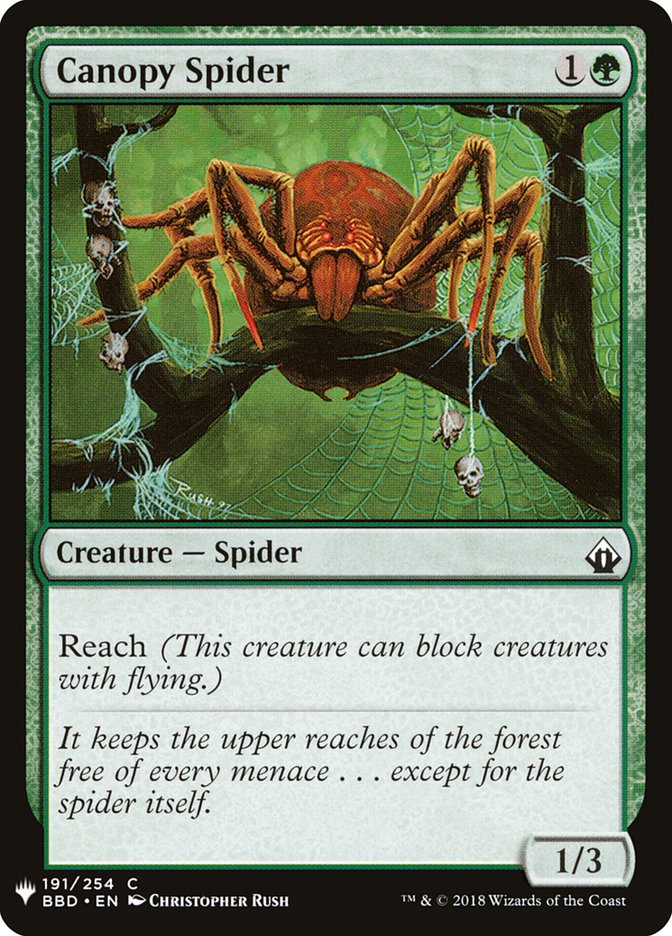 Canopy Spider [Mystery Booster] | Good Games Modbury