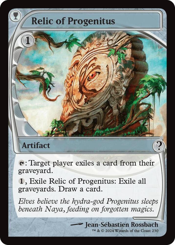 Relic of Progenitus Future Sight 230 (Mystery Booster 2)  - Future Sight Foil | Good Games Modbury
