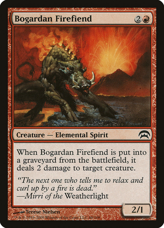 Bogardan Firefiend 48/169 (Planechase)  | Good Games Modbury