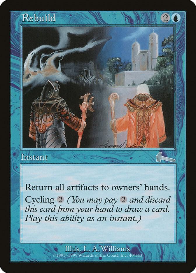 Rebuild 40/143 (Urza's Legacy)  | Good Games Modbury