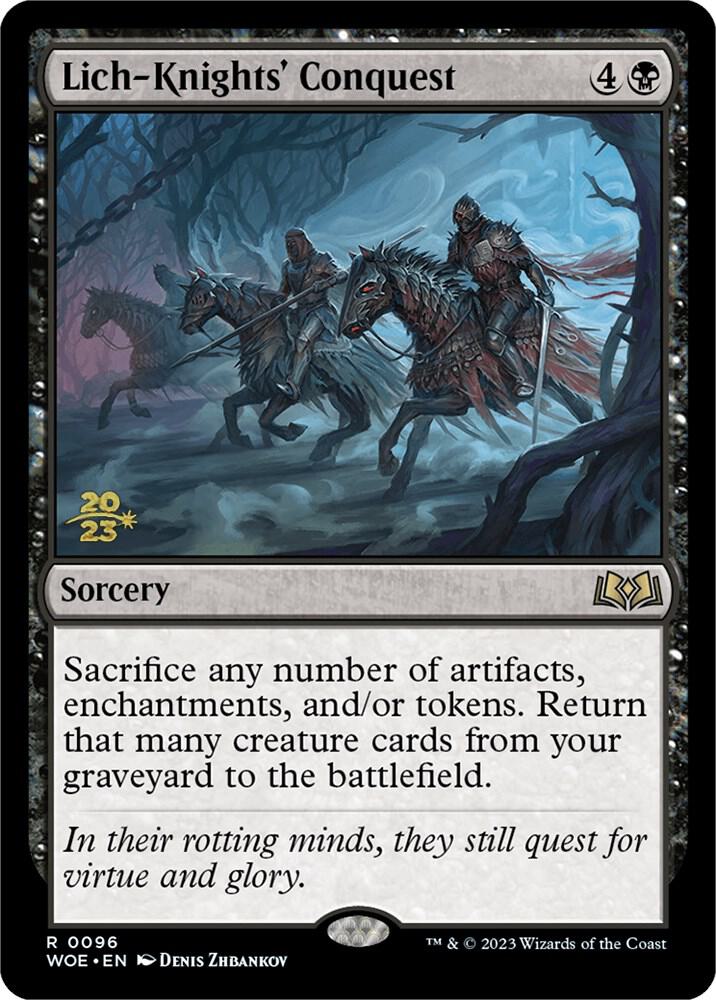 Lich Knights Conquest 96s/200 (Prerelease Cards)  - Foil | Good Games Modbury