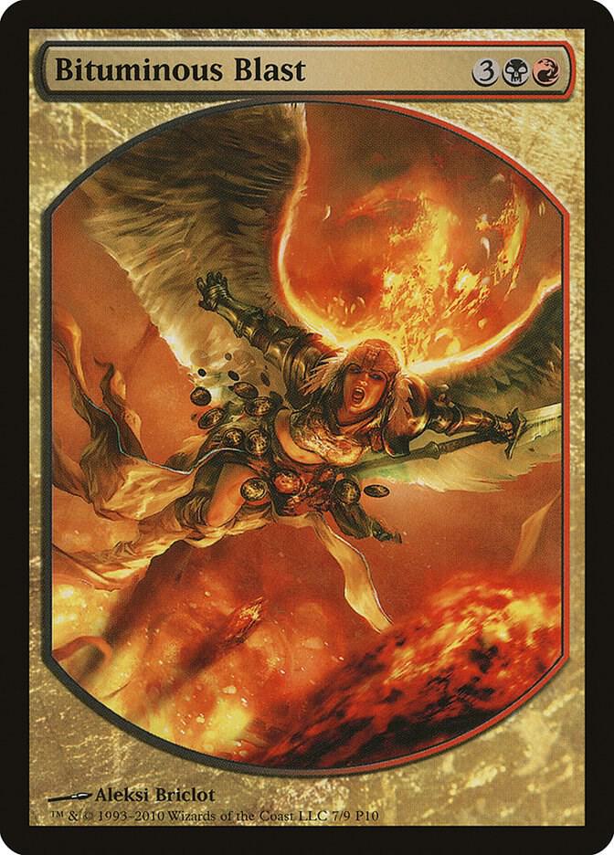 Bituminous Blast 7/9 (Magic Player Rewards)  - Textless | Good Games Modbury