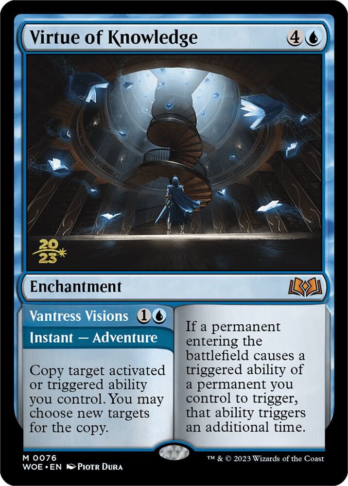 Virtue of Knowledge 76s/200 (Prerelease Cards)  - Foil | Good Games Modbury