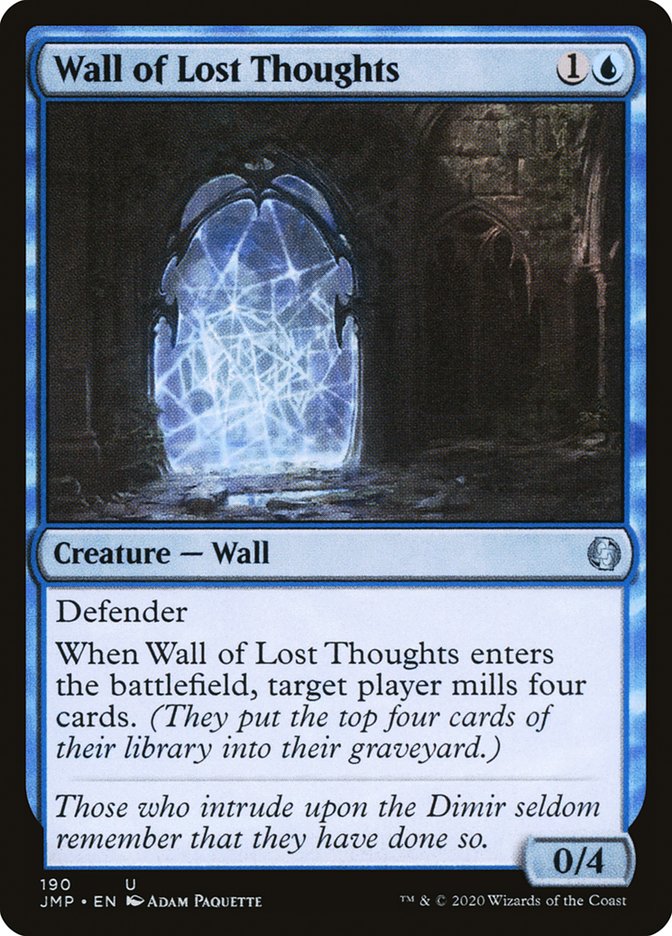 Wall of Lost Thoughts 190/495 (Jumpstart)  | Good Games Modbury