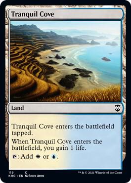 Tranquil Cove 119/1 (Commander: Kaldheim)  | Good Games Modbury