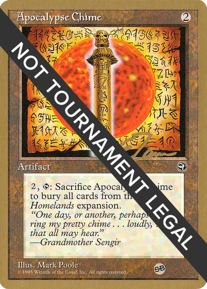 Apocalypse Chime 1996 Eric Tam HML SB et101sb/308 (World Championship Decks)  | Good Games Modbury