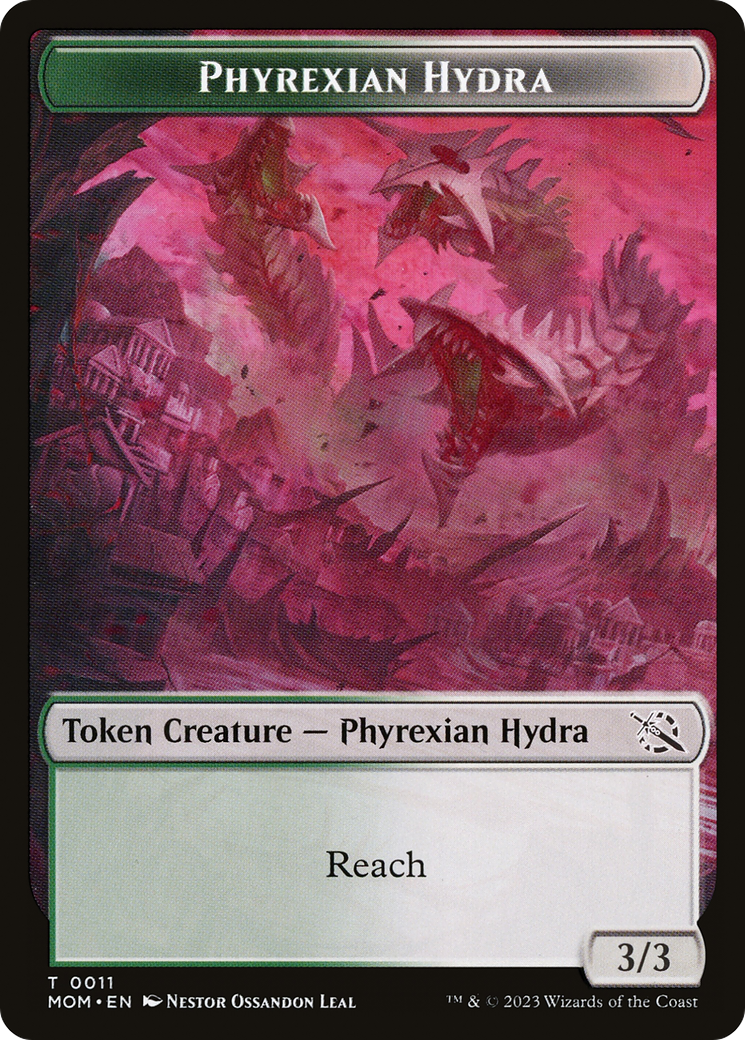 Phyrexian Myr // Phyrexian Hydra (11) Double-Sided Token [March of the Machine Tokens] | Good Games Modbury